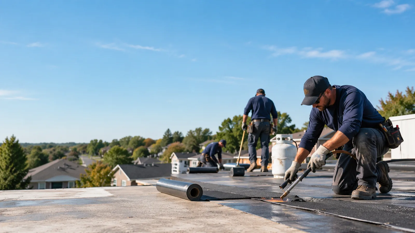 Flat Roof Leak Repair providers in Pollock, LA